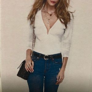 Heartloom maisie top eggshell size xs